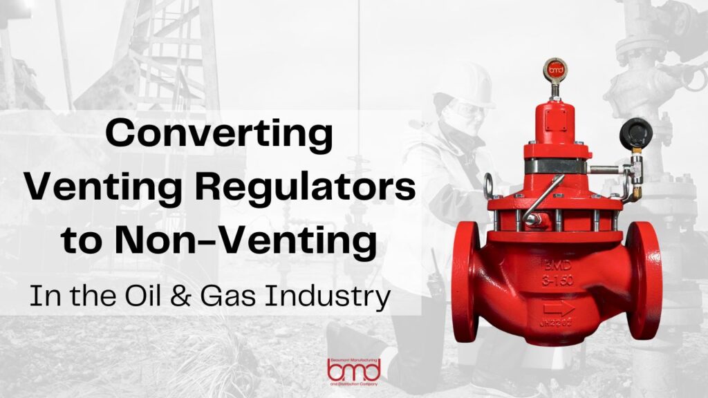 converting to non-venting regulators