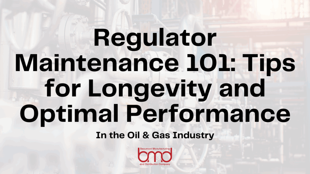 regulator maintenance